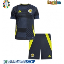 Maglie da calcio Scozia Prima Maglia Bambino Europei 2024 Manica Corta (+ Pantaloni corti)